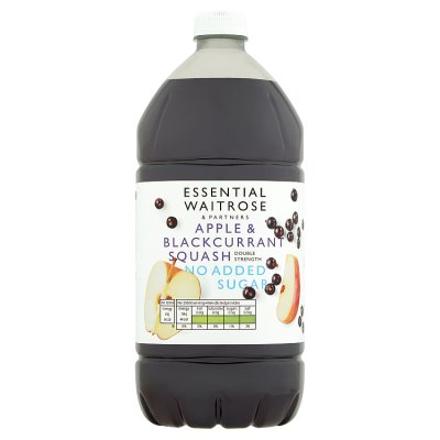 Essential No Added Sugar Apple & Blackcurrant Squash