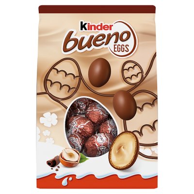 Kinder Bueno Milk Chocolate & Hazlenut Easter Mini Eggs