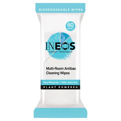 INEOS Antibac Multi-Room Wipes Sea Minerals + Wild Jasmine