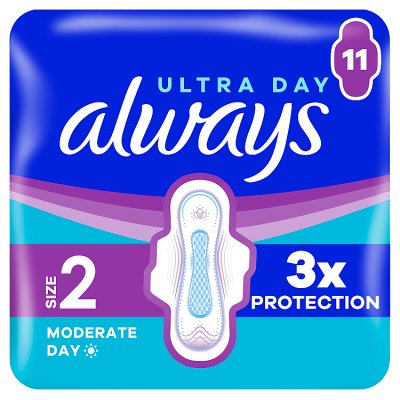 Always Ultra Sanitary Towel Long Plus Size2 Pads
