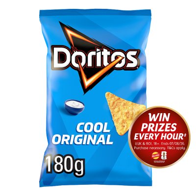 Doritos Cool Original Tortilla Chips Sharing Bag Crisps 180g