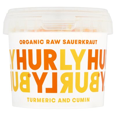 Hurly Burly Raw Sauerkraut Turmeric and Cumin