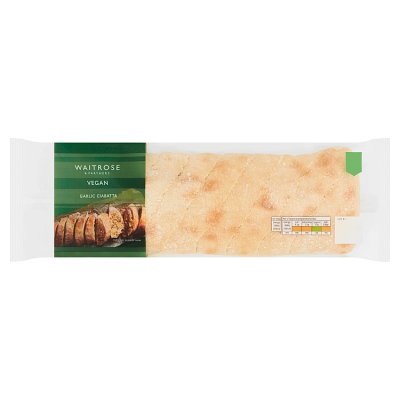 Waitrose Ve Garlic Ciabatta
