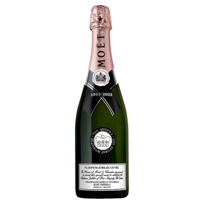 Moët & Chandon Platinum Jubilee Cuvée Champagne Rosé Imperial