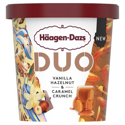 Häagen-Dazs Duo Vanilla Hazelnut & Caramel Crunch Ice Cream