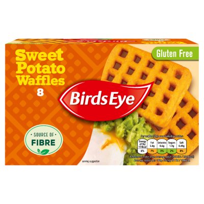 Birds Eye Sweet Potato Waffles 8s