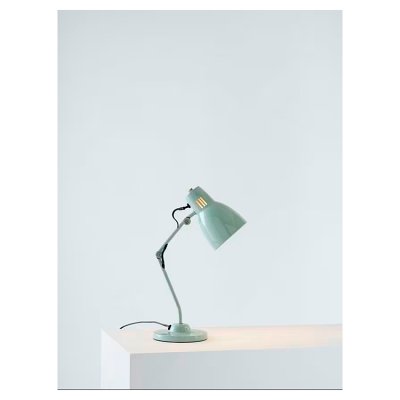 John Lewis ANYDAY Tony Desk Lamp, Satin Nickel