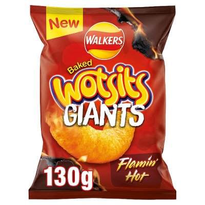 Walkers Wotsits Giants Flamin' Hot Snacks
