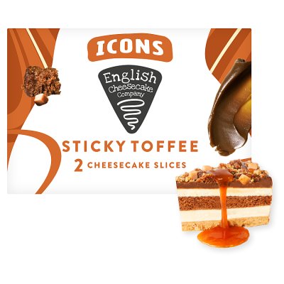 English Cheesecake Company Icons Sticky Toffee Cheesecake