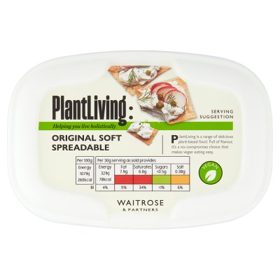 Waitrose PLV Vg Original Soft Spreadable
