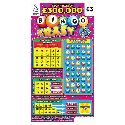 Bingo Crazy Scratchcard