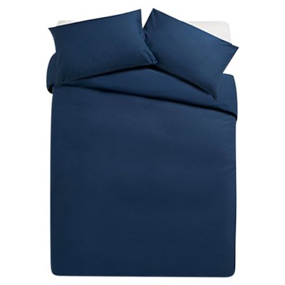 Anyday Pure Cotton Duvet Cover King Navy