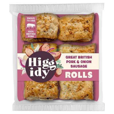 Higgidy Great British Pork Sausage Rolls