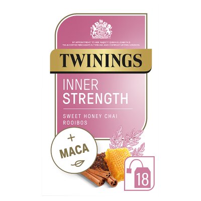 Twinings Inner Strength Honey Chai Rooibos Tea Bags 18