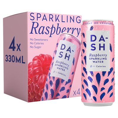 DASH Water Raspberry Infused Sparkling Water