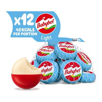 Babybel Light Mini Lunchbox Snack Cheese Big Pack