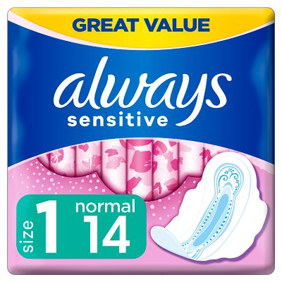 Always Sensitive Normal with Wings