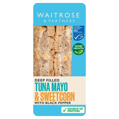 Waitrose Tuna Mayo & Sweetcorn Sandwich