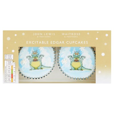 Waitrose Excitable Edgar Cupcakes