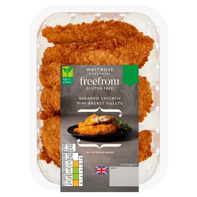 Waitrose Gluten Free Breaded Chicken Mini Fillets