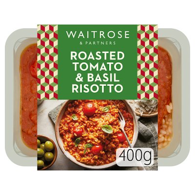 Waitrose Italian Roasted Tomato & Basil Risotto for 1
