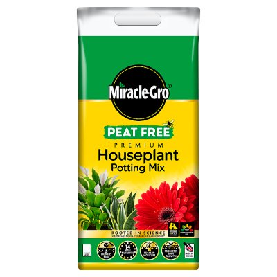 Miracle-Gro House Plant Potting Peat Free | Waitrose & Partners