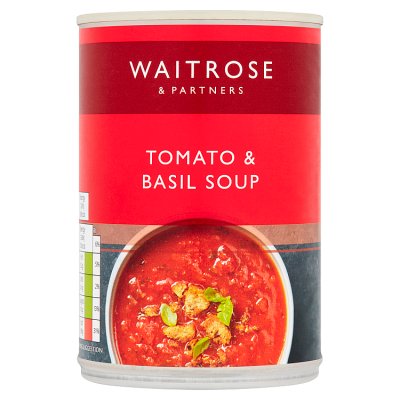 Waitrose Tomato & Basil Soup