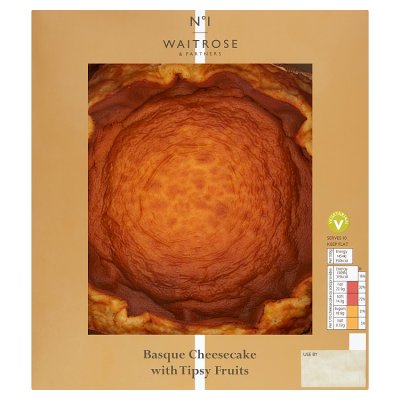 No.1 Basque Cheesecake with Tipsy Fruits