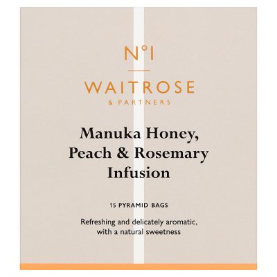 No.1 15 Honey, Peach & Rosemary Tea Bags