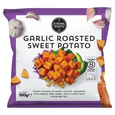 Strong Roots Sweet Potato Garlic Chunks