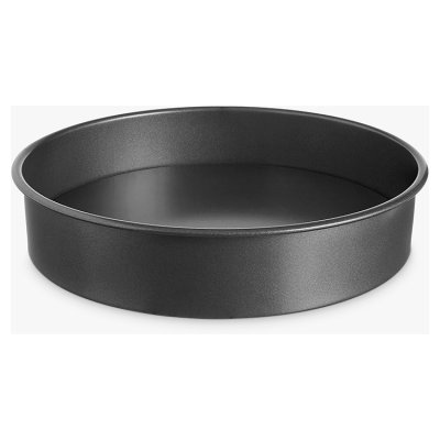 John Lewis Classic Non-Stick Round Loose Base Deep Cake Tin, 20cm