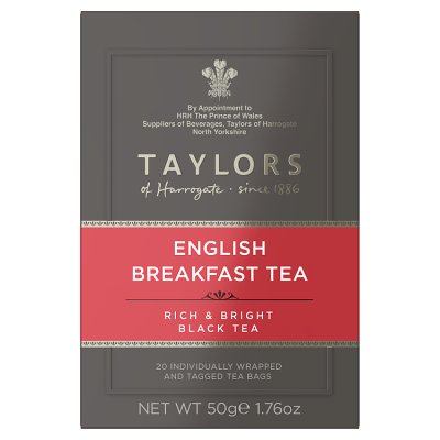 Taylors of Harrogate English Breakfast 20 Tea Bags