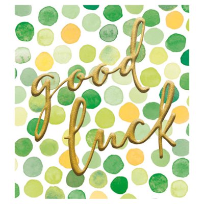 Good Luck Greetings Card