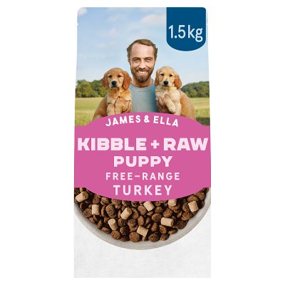 James & Ella Kibble + Freeze Dried Turkey Raw Puppy Food