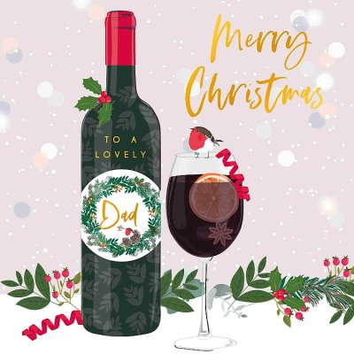 Dad Bottle Of Wine