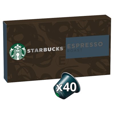 Starbucks Espresso Roast by Nespresso Coffee Pods 40s