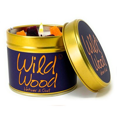 Lily-Flame Wild Wood Candle Tin