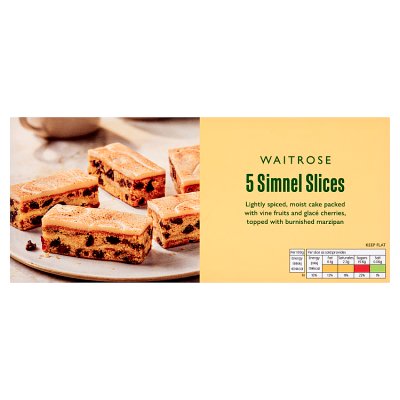 Waitrose 5 Simnel Slices