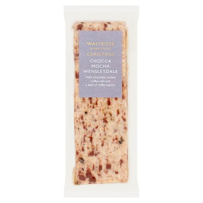Waitrose Christmas Chocca Mocha Wensleydale