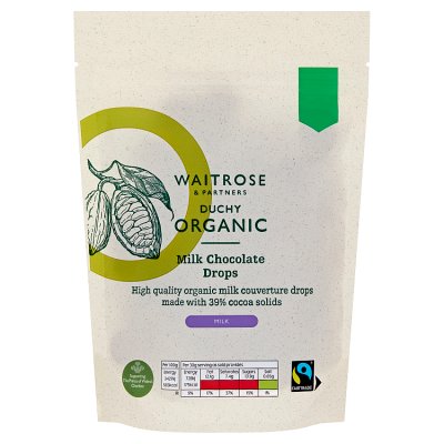 Duchy Organic Milk Chocolate Drops