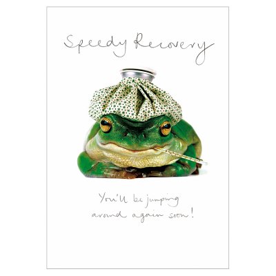 Speedy Recovery Get Well Soon Greetings Card
