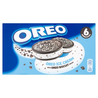 Oreo Ice Cream Sandwiches