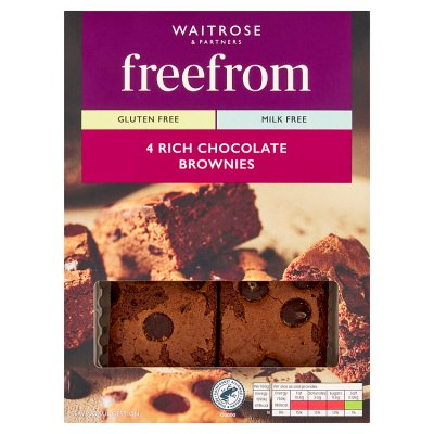 Waitrose Free From Gluten Chocolate Brownies