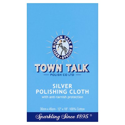 Town Talk Polish Silver Polishing Cloth