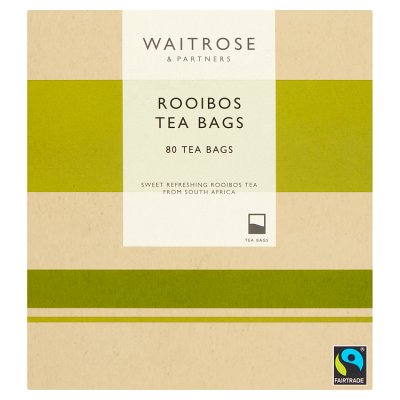 Waitrose Rooibos Caffeine Free 80 Tea Bags