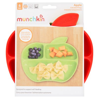 Munchkin Apple Plates