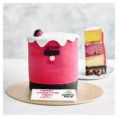 Heston from Waitrose Postbox Cake