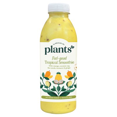 Plants By Deliciously Ella Tropical Fruit Smoothie Single