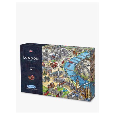 Gibsons London Landmarks Jigsaw Puzzle, 1000 Pieces