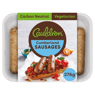 Cauldron 6 Cumberland Vegetarian Sausages